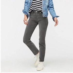 J.Crew Womens Matchstick Cords Corduroy Pants Size 32 Charcoal Gray